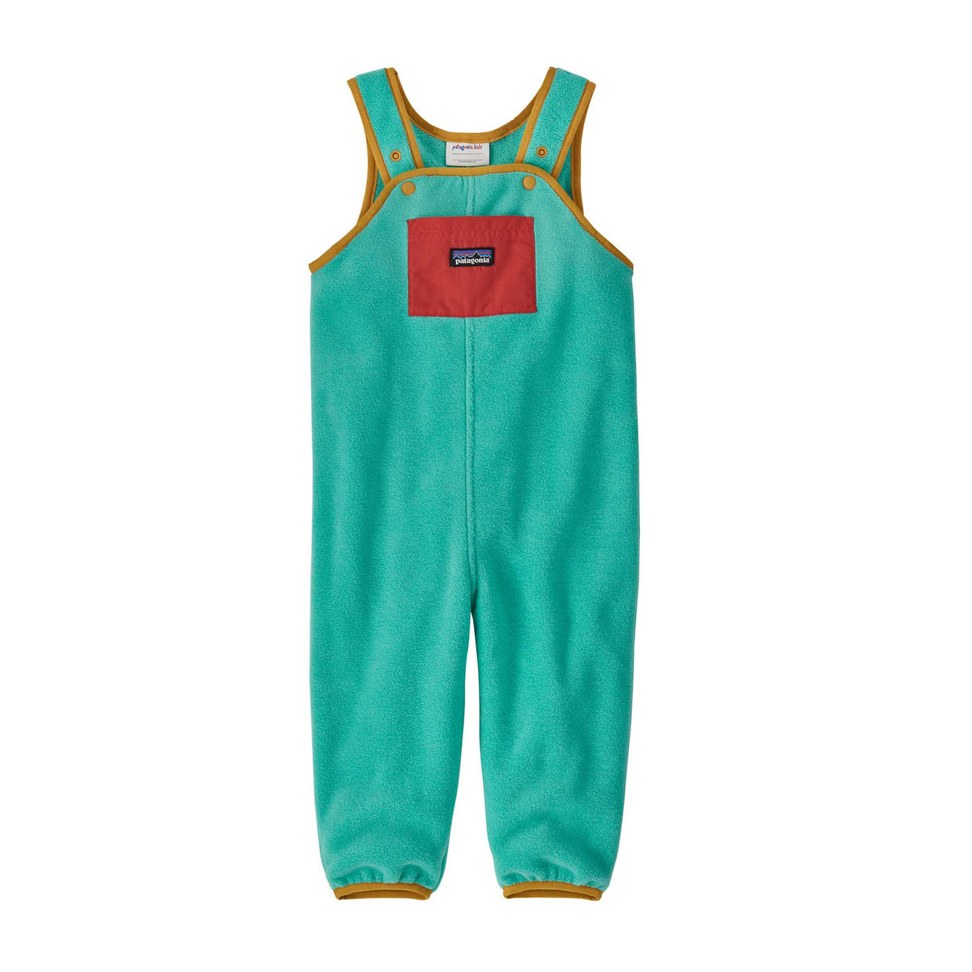 Patagonia Infant's Synchilla® Fleece Overalls 2024 FRESH TEAL