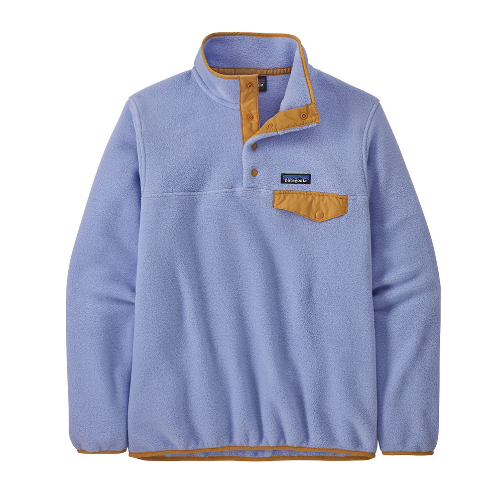Patagonia Women's Lightweight Synchilla Snap-T Fleece Pullover 2025 PPLE PALE PERIWINKLE