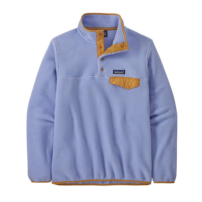 Patagonia Women's Lightweight Synchilla Snap-T Fleece Pullover 2025 PPLE PALE PERIWINKLE