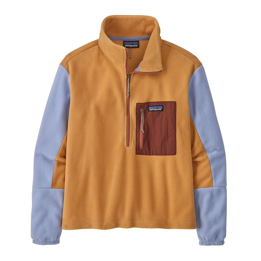 Patagonia Women's Microdini 1/2-Zip Fleece Pullover 2025 DMGO DRIED MANGO