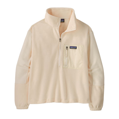 Patagonia Women's Microdini 1/2-Zip Fleece Pullover 2025 NATURAL