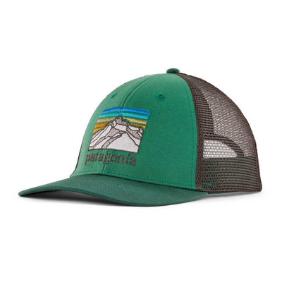 Patagonia Line Logo Ridge LoPro Trucker Hat 2024 GATHER GREEN