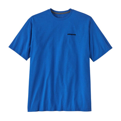 Patagonia Men's P-6 Logo Responsibili-Tee® 2025 P-6 OUTLINE: VESSEL BLUE