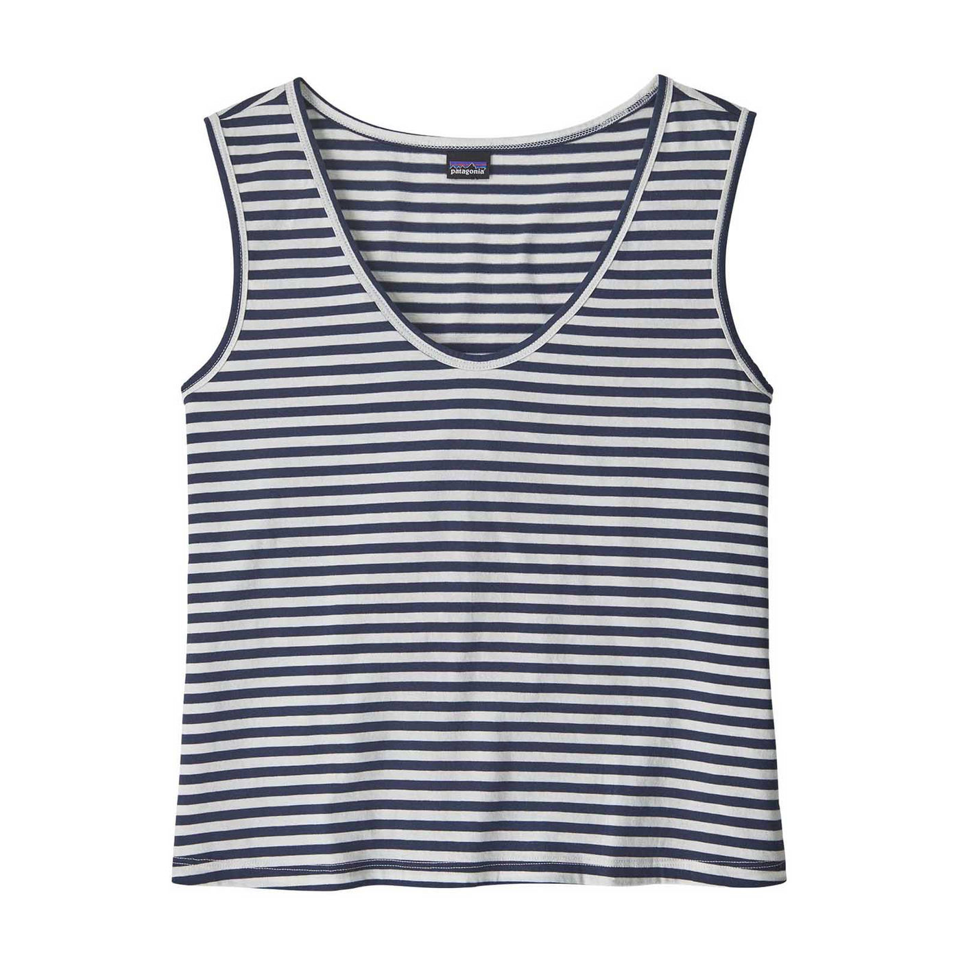 Patagonia Women's Regenerative Organic Certified® Cotton Tank 2024 FIELD DAY: NEW NAVY