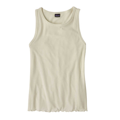 Patagonia Women's Rib-Knit Tank Top 2024 BIRCH WHITE