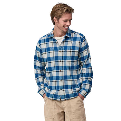 Patagonia Men's Long-Sleeved Lightweight Fjord Flannel Shirt 2024 