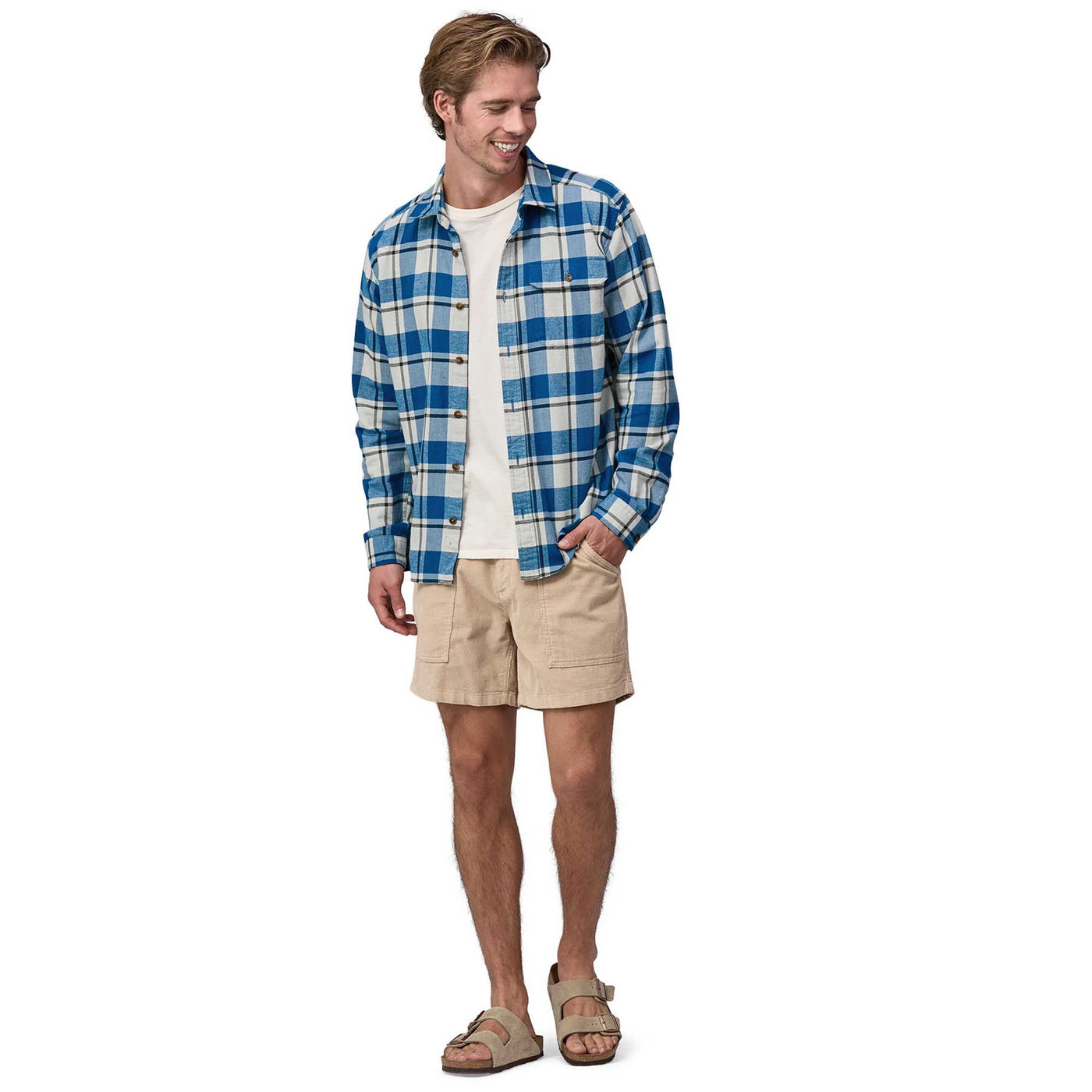 Patagonia Men's Long-Sleeved Lightweight Fjord Flannel Shirt 2024 