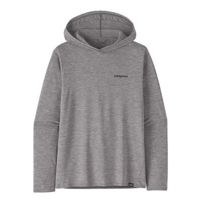 Patagonia Men's Capilene® Cool Daily Graphic Hoody 2024 FITZ ROY TARPON: FEATHER GREY