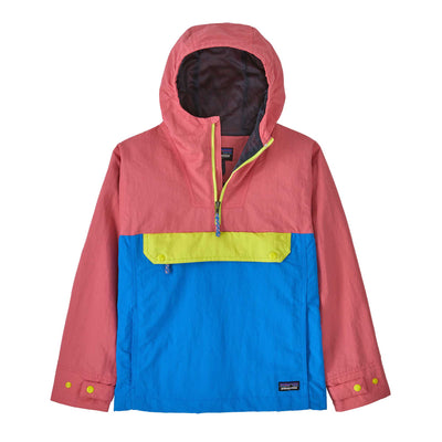 Patagonia Junior's Isthmus Anorak Pullover 2024 VESSEL BLUE
