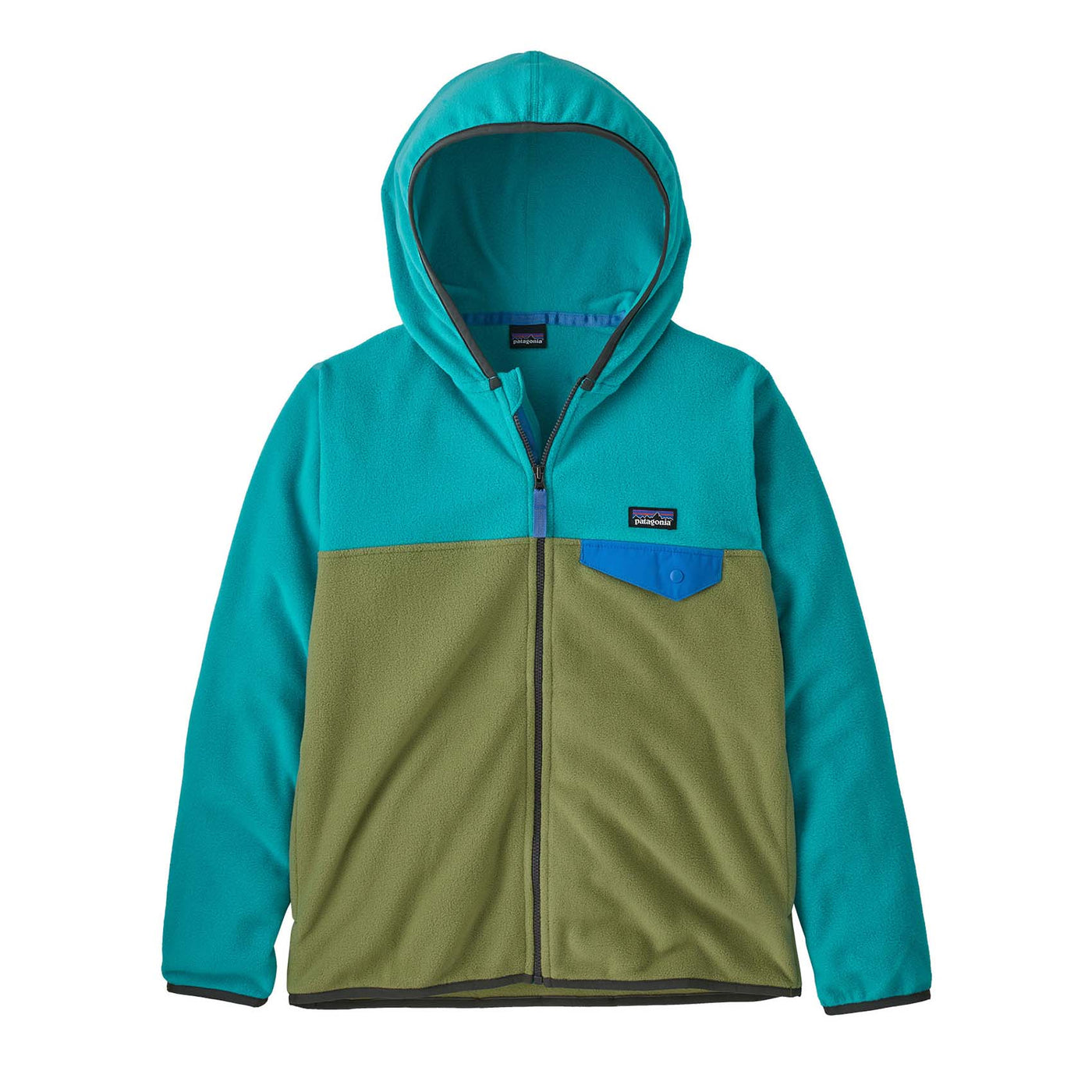 Patagonia Junior's Micro D® Snap-T® Fleece Jacket 2024 BUCKHORN GREEN