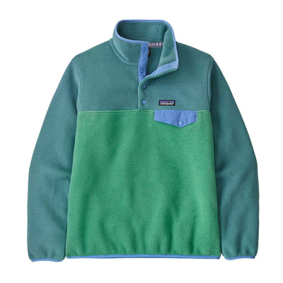 Patagonia Women's Lightweight Synchilla Snap-T Fleece Pullover 2025 HTLG HEARTLEAF GREEN