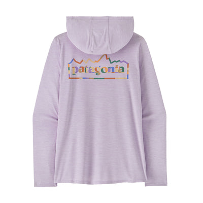 Patagonia Women's Capilene Cool Daily Graphic Hoody 2025 UNFP UNITY FITZ: FOXGLOVE PURPLE