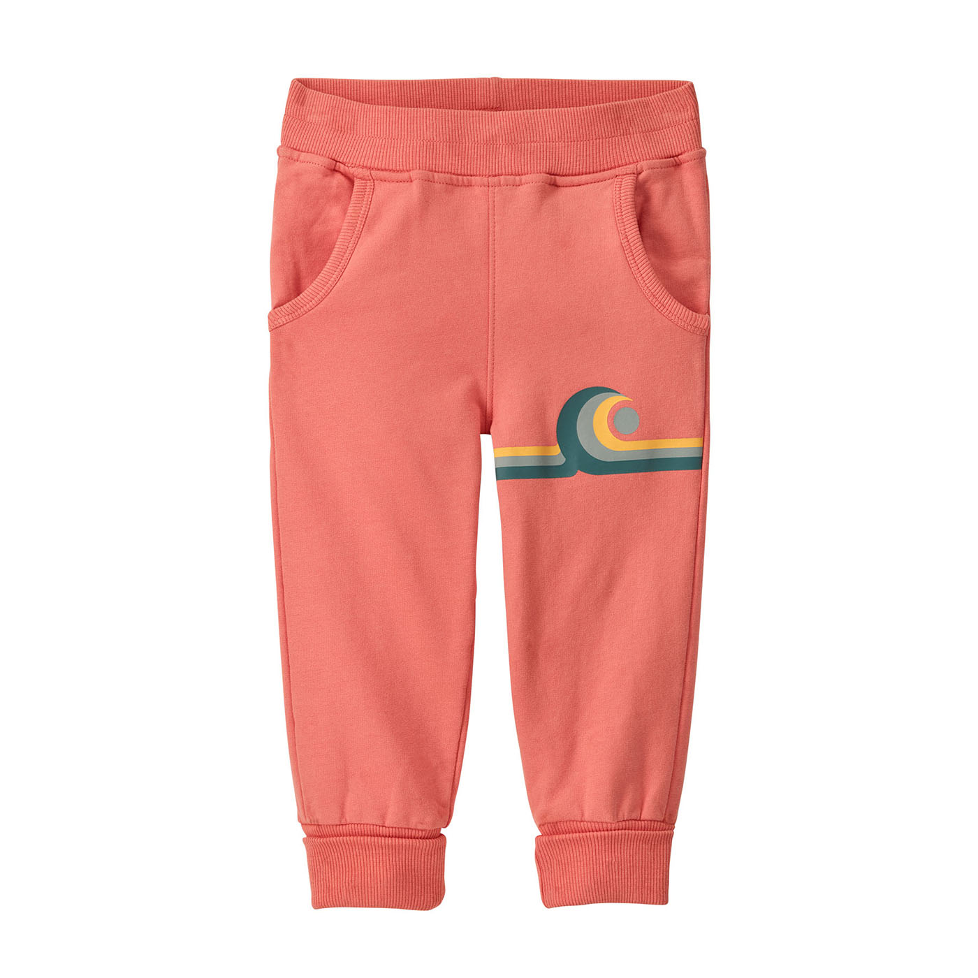 Patagonia Toddler's Sweatpants 2025 SSPE SWELLDRIFTER STRIPE: PEAK PINK