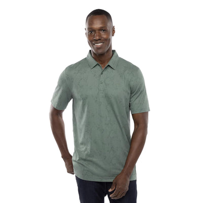 TravisMathew Men's Warmer Tides Polo 2024 LAUREL