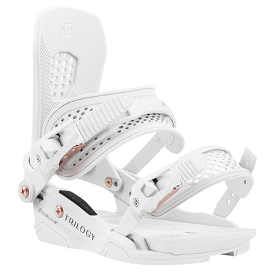 Union Women's Trilogy Snowboard Bindings 2025 WHITE