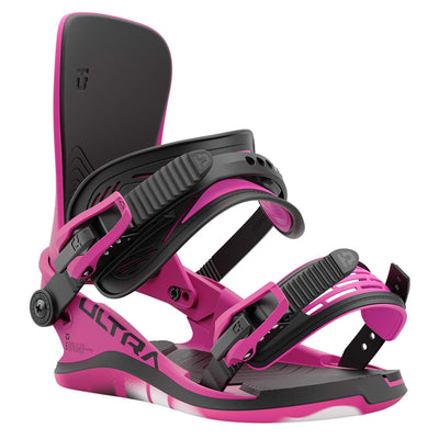 Union Women's Ultra Snowboard Bindings 2025 HOT PINK