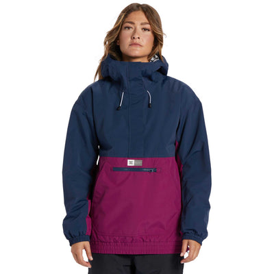 DC Women's Chalet Technical Anorak Snow Jacket 2024 DRESS BLUES