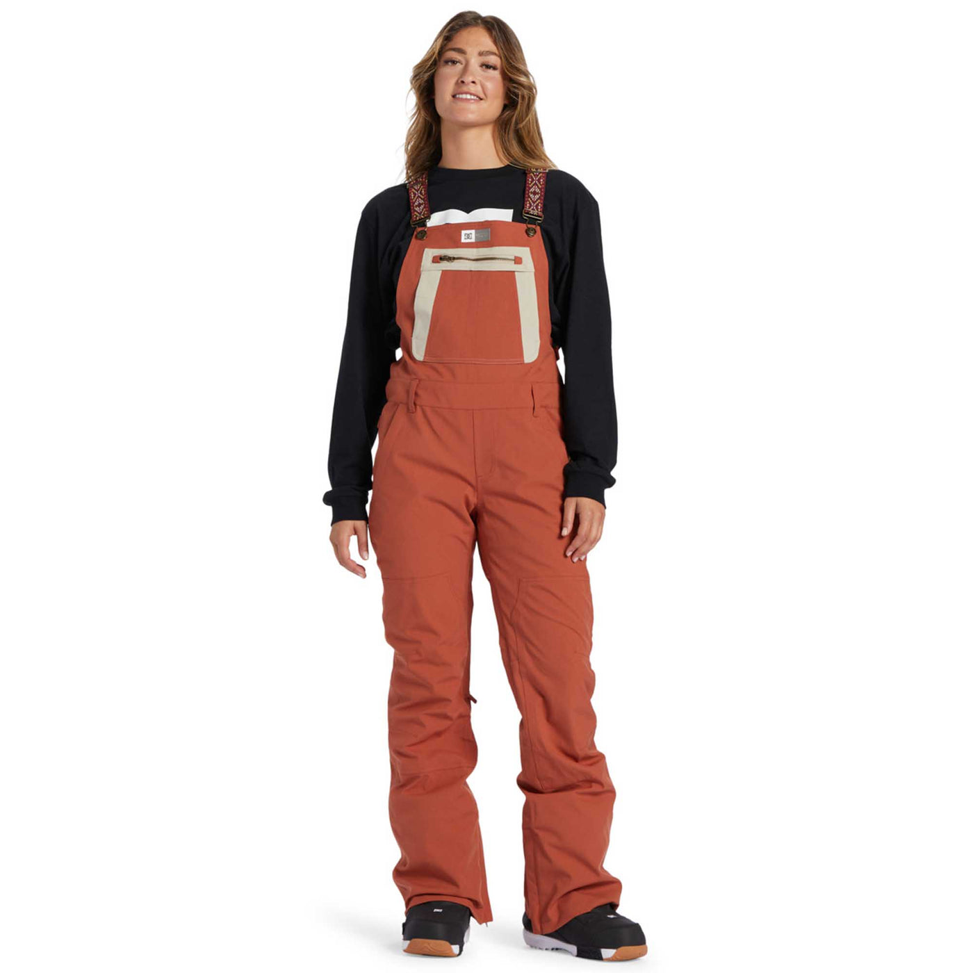 DC Women's Crusade Technical Snow Bib Pants 2024 AUBURN