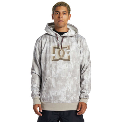 DC Men's Snowstar Technical Fleece Hoodie 2024 SAND STONE