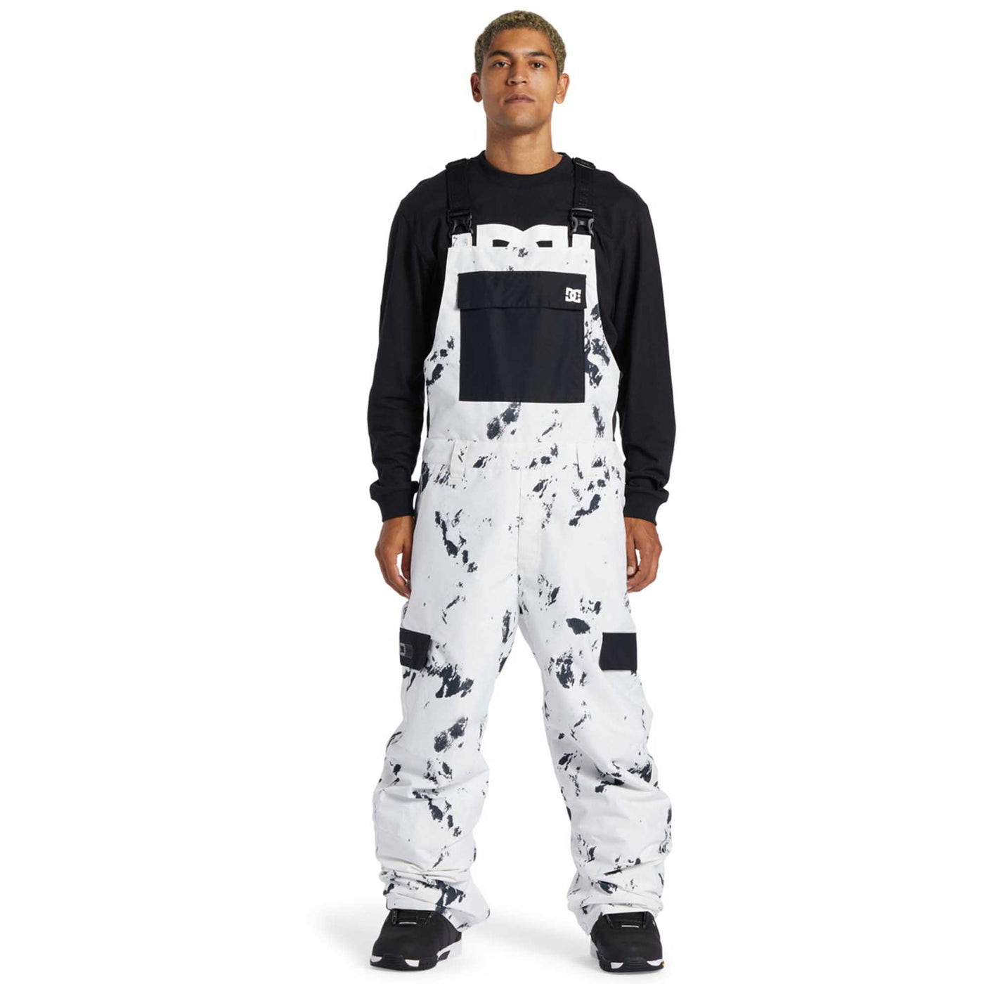 DC Men's Docile Bib 2024 SNOW CAMO