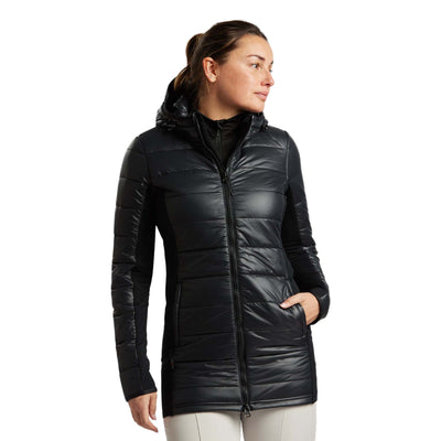 Ohsho Women's Alba Hooded Coat 2024 BLACK