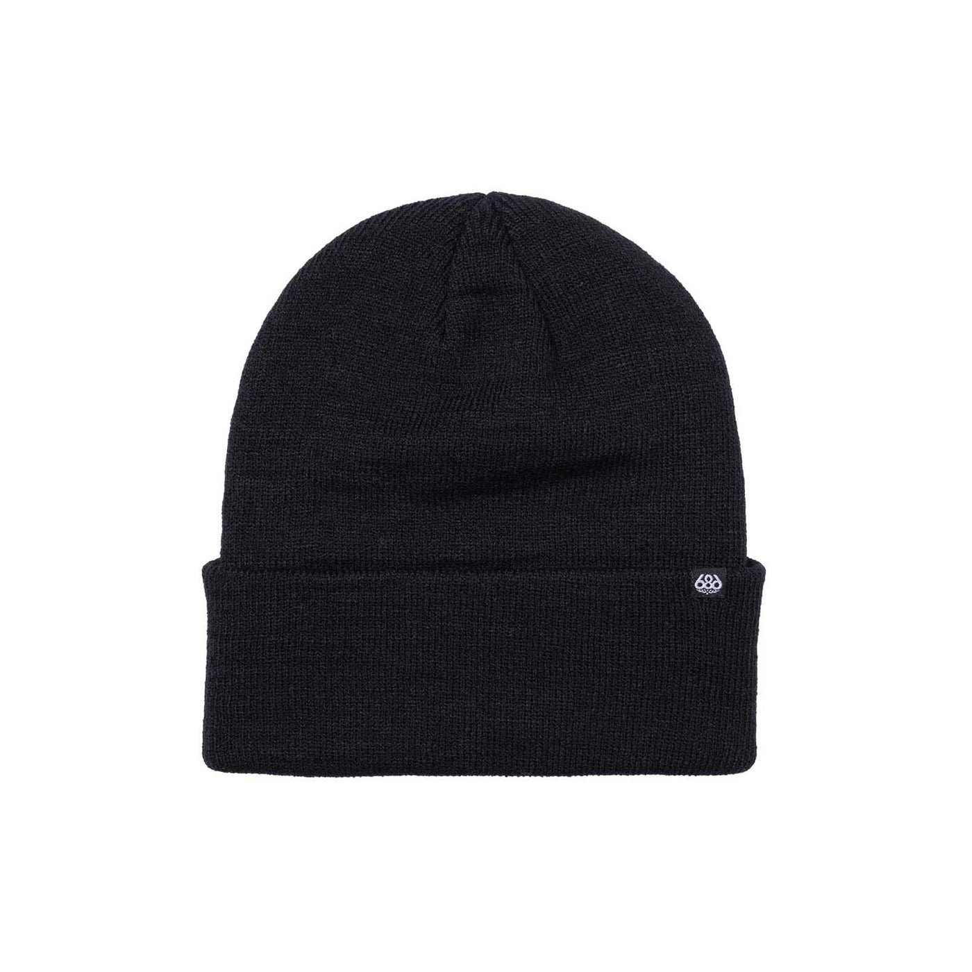 686 Men's Standard Roll Up Beanie 2024 BLACK