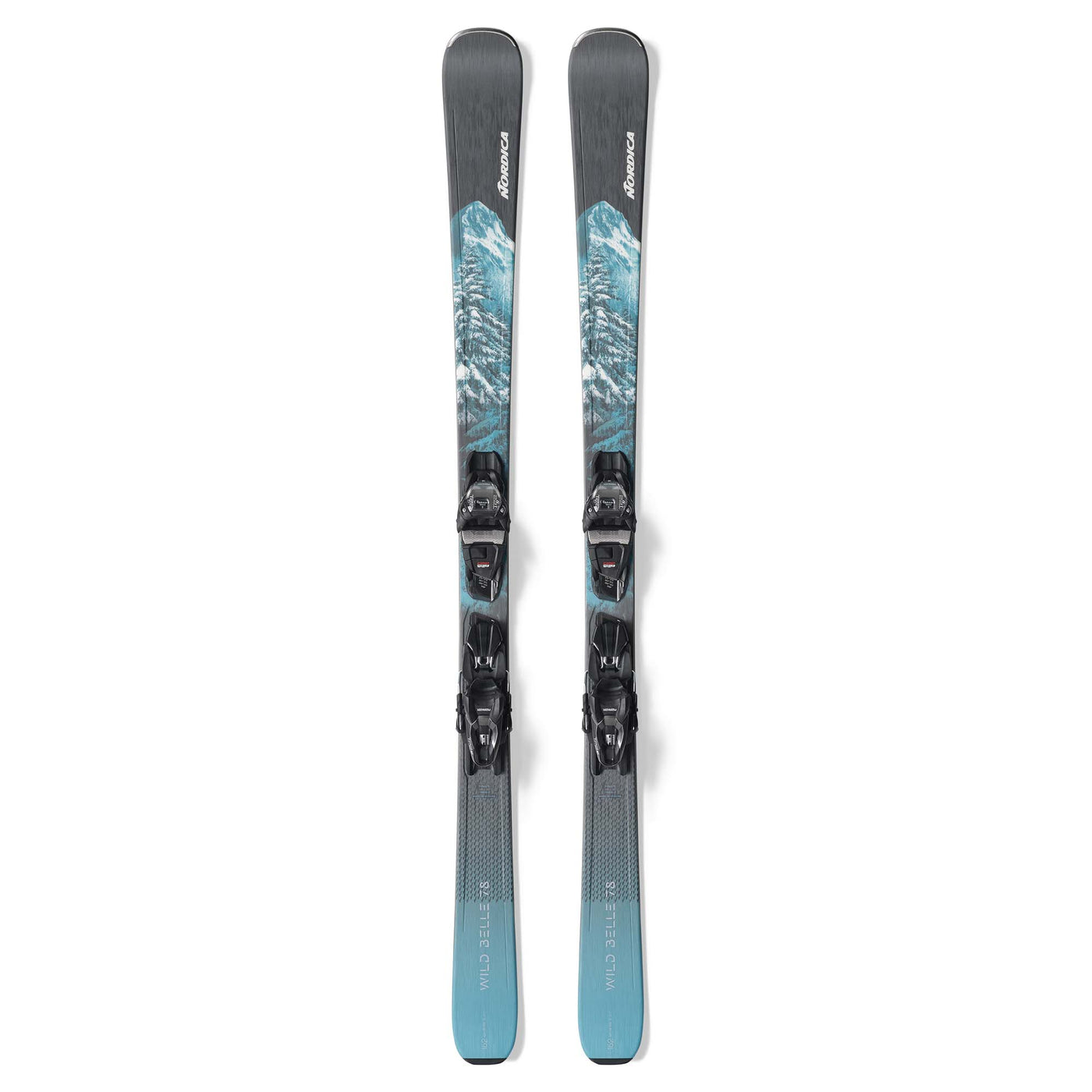 Nordica Women's Wild Belle 78 CA Skis with TP2 Compact 10 FDT Bindings 2025 