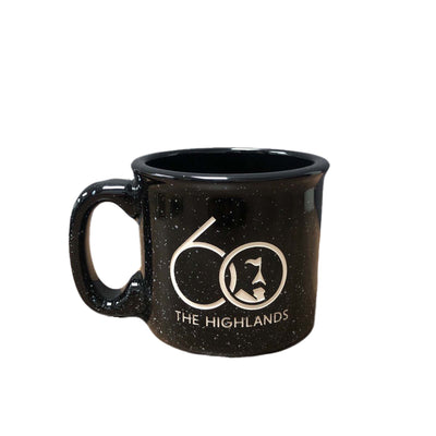 Highlands 60th Anniversary Campfire Mug 2024 BLACK