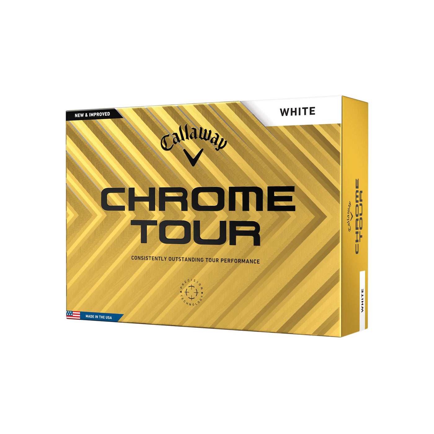 Callaway Chrome Tour Golf Balls - Dozen 2024 WHITE