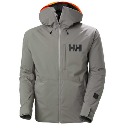 Helly Hansen Men's Powderface Jacket 2024 CONCRETE