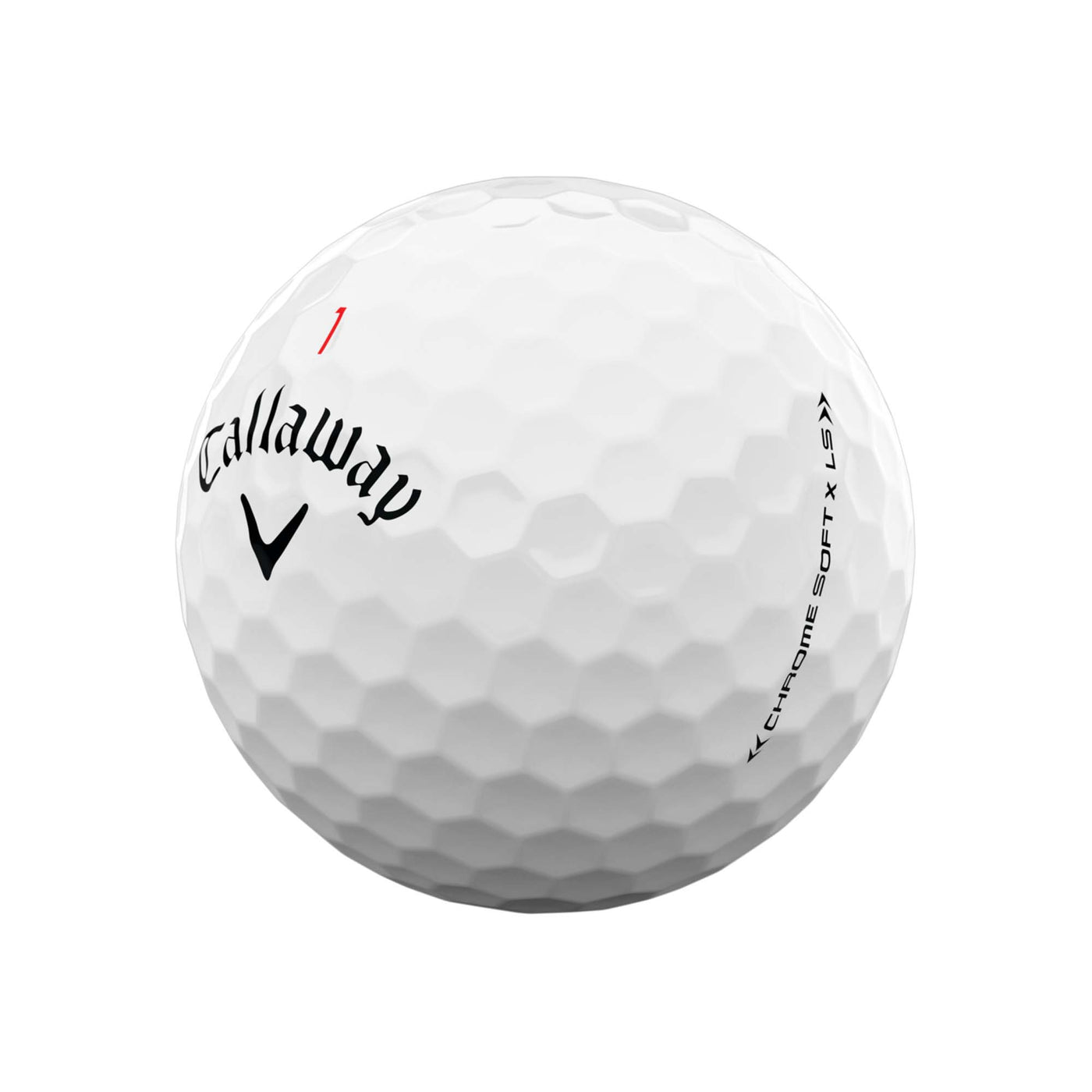 Callaway Chrome Soft X LS Golf Balls - Sleeve 2022 