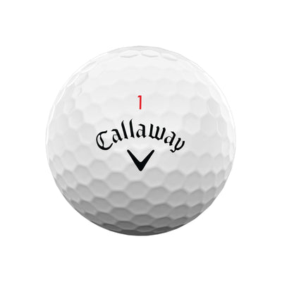 Callaway Chrome Soft X LS Golf Balls - Sleeve 2022 