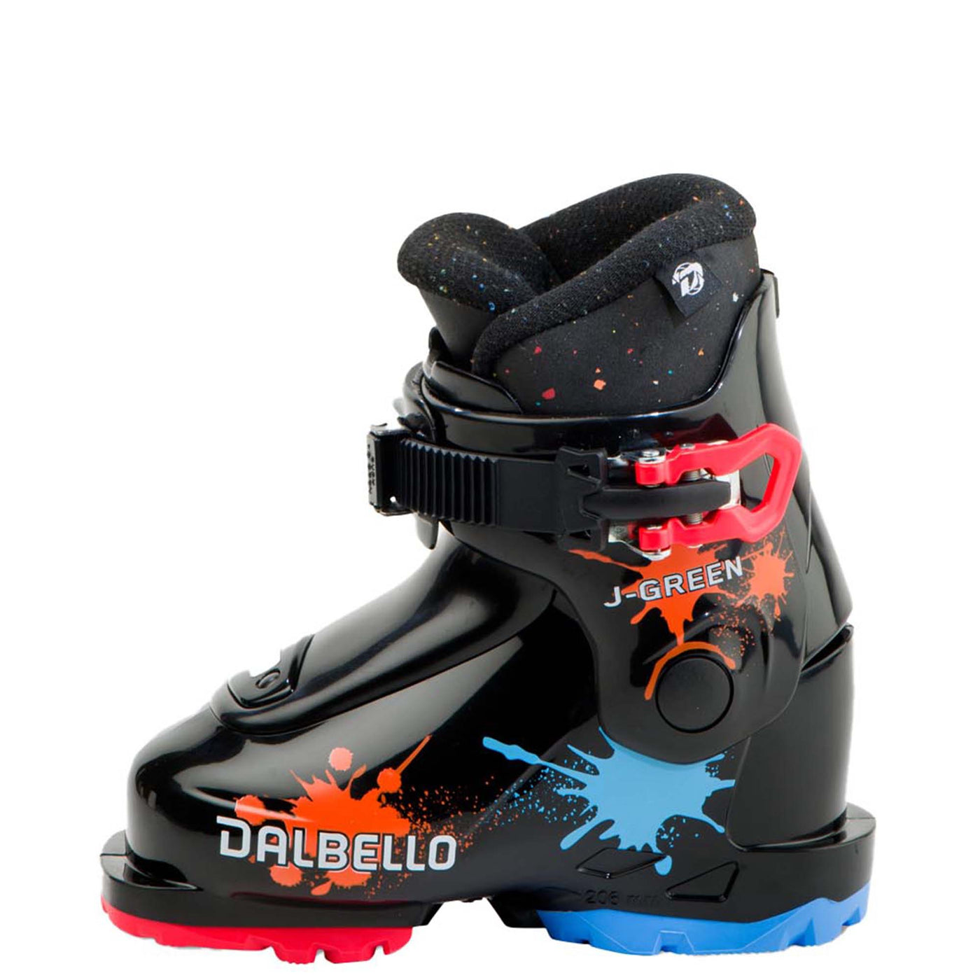 DALBELLO JR'S J GREEN 1.0 GW SKI BOOT 2025 BLACK-BLACK