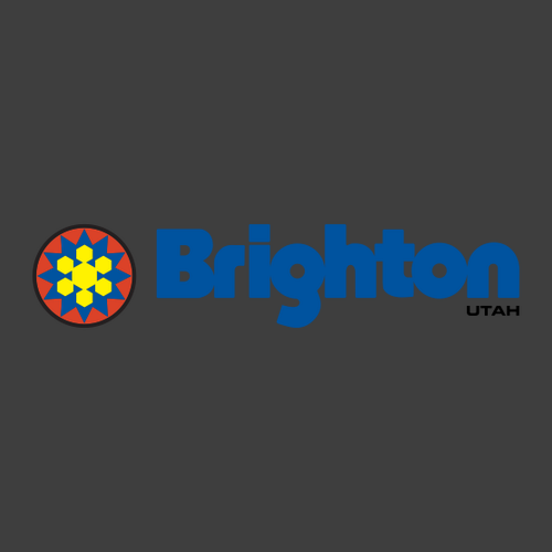 Brighton Adult T-Shirt Full Color Chest Logo Heavy Metal 