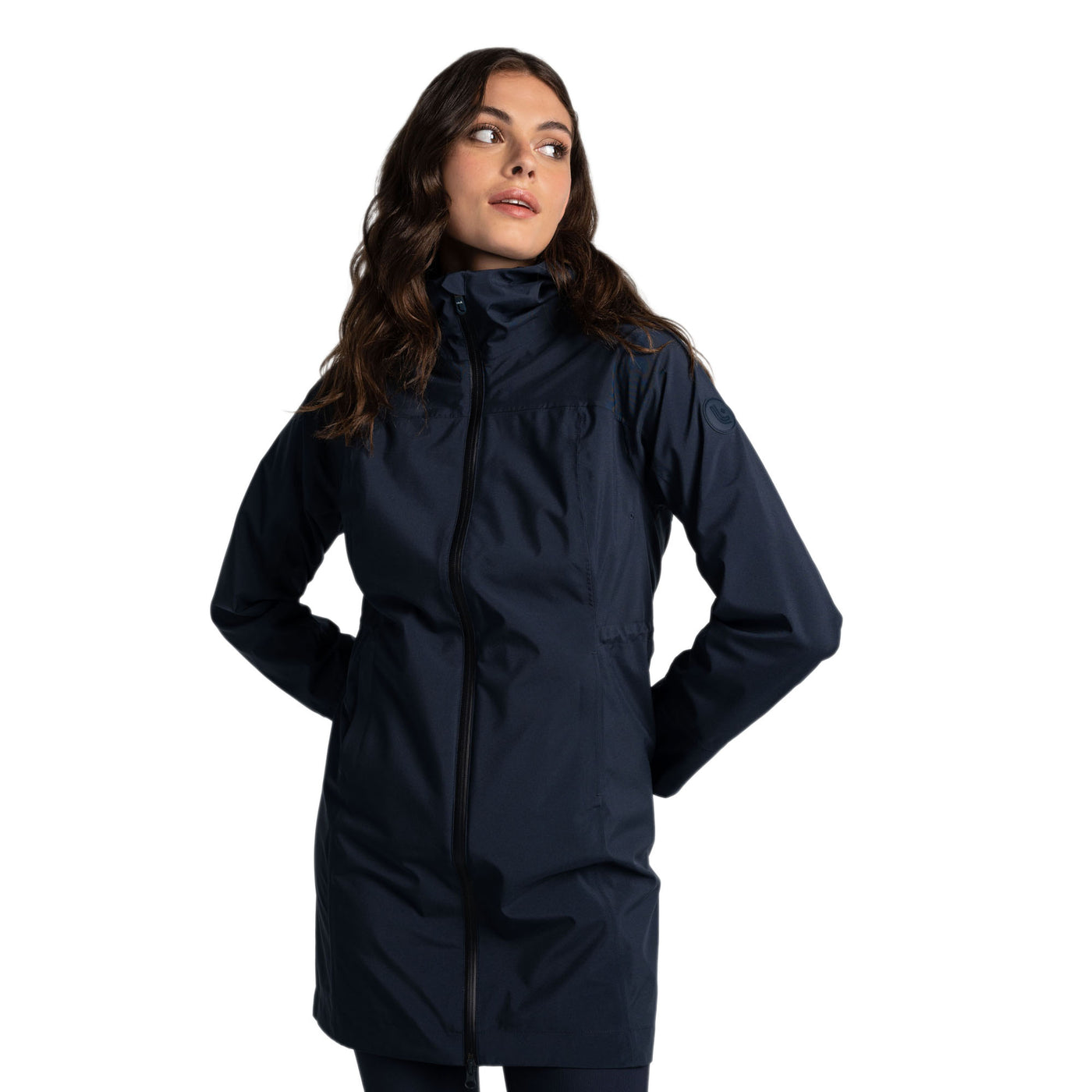 Lole Women's Element Long Rain Jacket 2025 OUTERSPACE