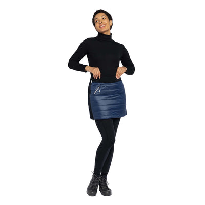 Ohsho Women's Filipa Reversible Skirt 2024 MARINE-BLACK