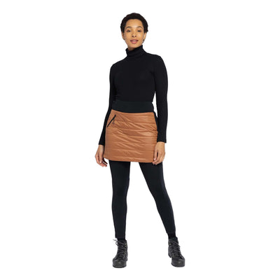 Ohsho Women's Filipa Reversible Skirt 2024 COGNAC-BLACK