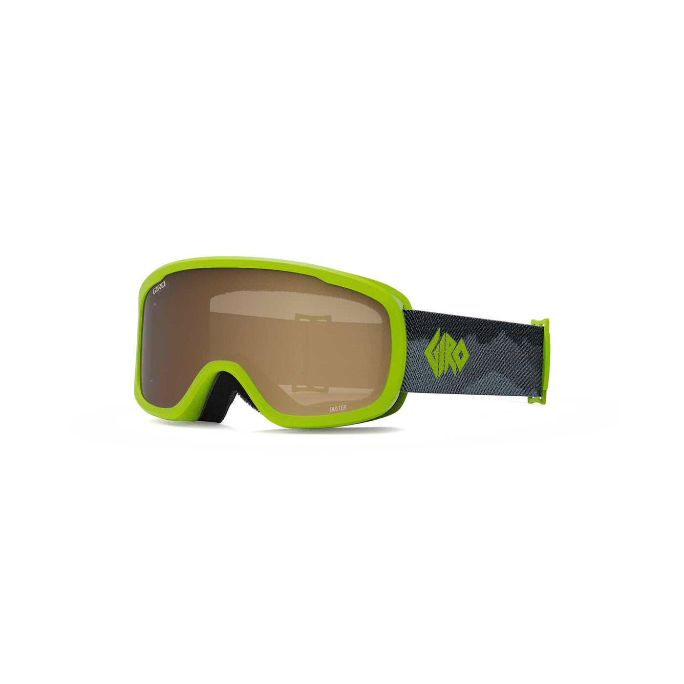 Giro Junior's Buster Goggles with Amber Rose Lens 2024 ANO LIME LINTIC