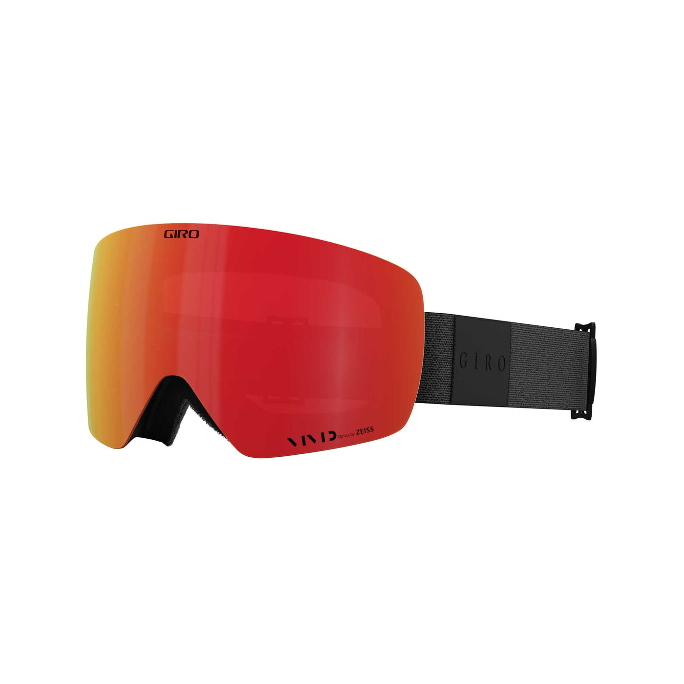 Giro Contour Goggles with Bonus VIVID Lens 2024 BLACK MONO