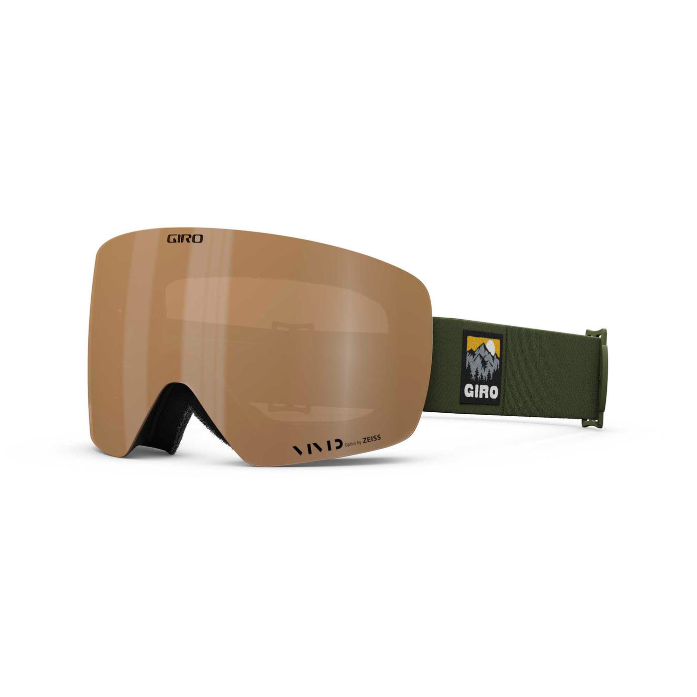 Giro Contour Goggles with Bonus VIVID Lens 2024 TRAIL GREEN VISTA