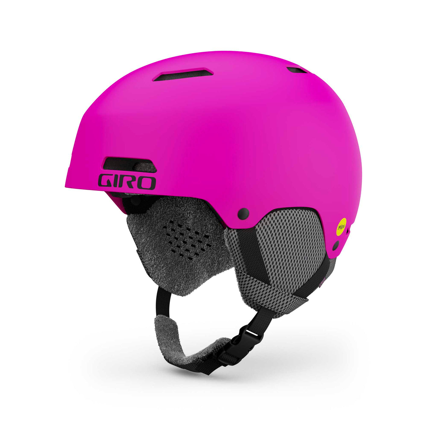 Giro Junior's Crue MIPS Helmet 2025 MATTE BRIGHT PINK