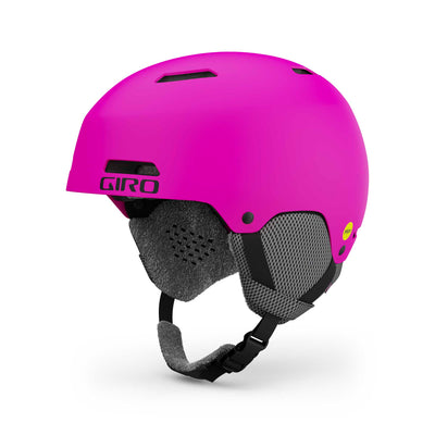 Giro Junior's Crue MIPS Helmet 2024 MATTE BRIGHT PINK
