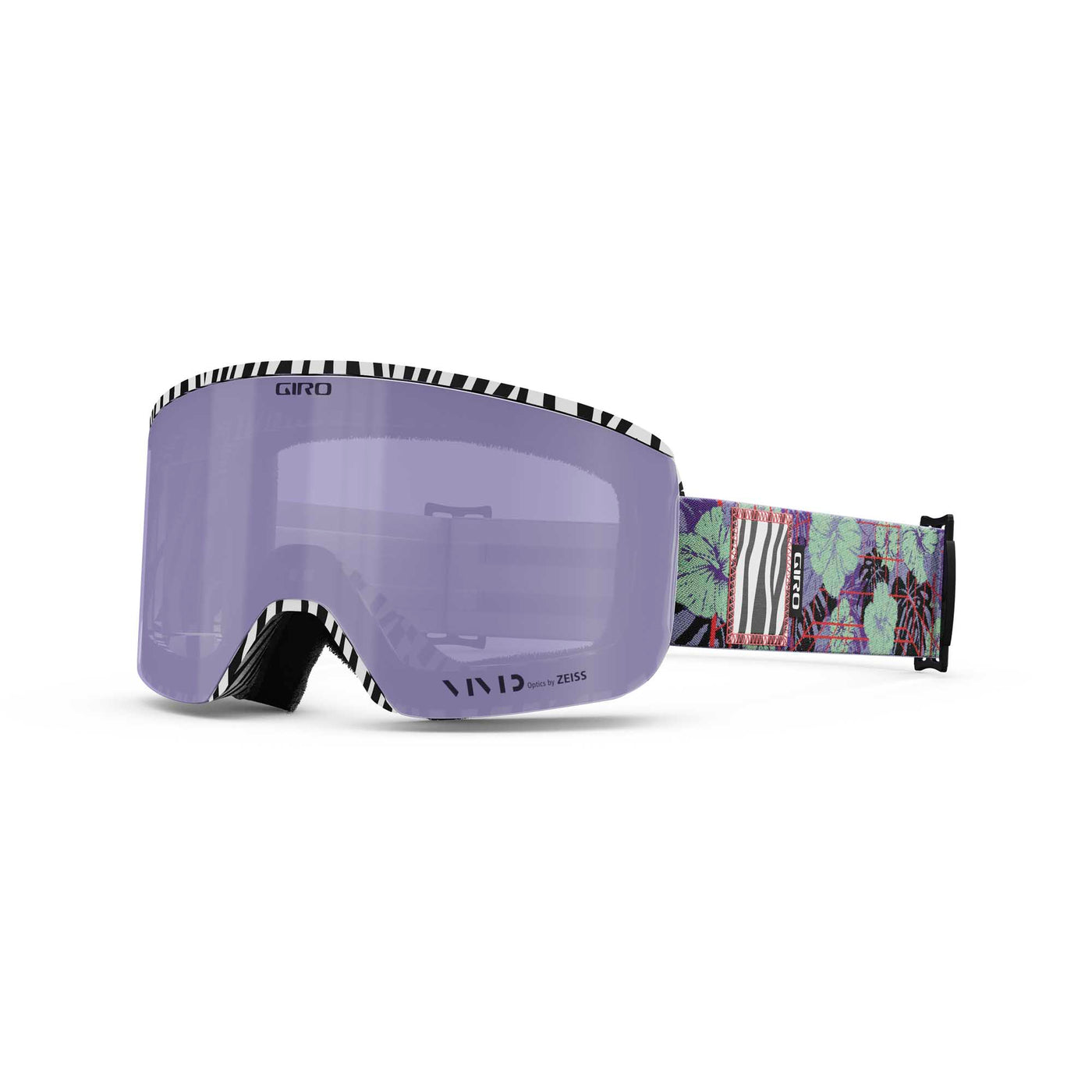 Giro Women's Ella Goggles with Bonus VIVID Lens 2024 PURPLE JUNGLE STEEZ