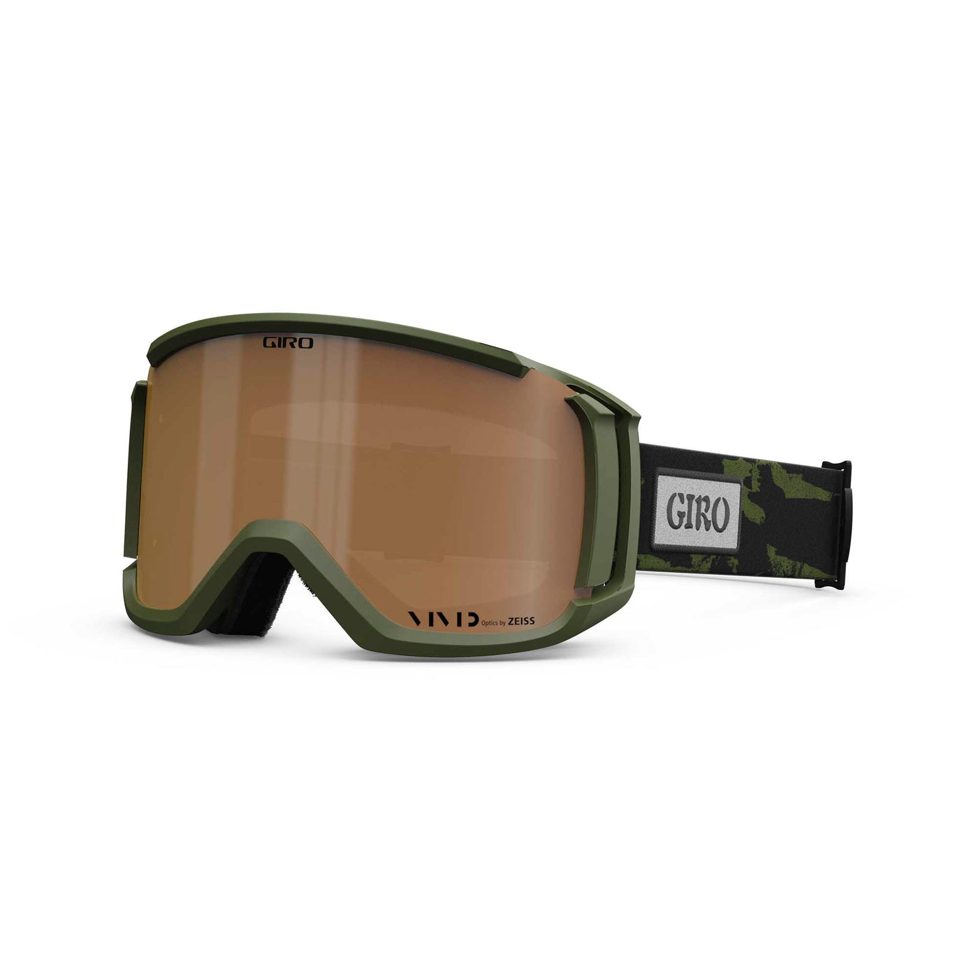 Giro Revolt Googles with Bonus VIVID Lens 2023 TRAIL GREEN STAIN