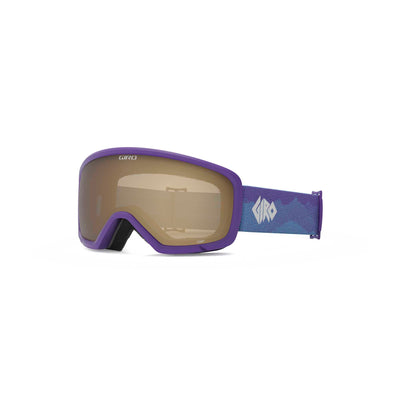 Giro Junior's Stomp Goggles with Amber Rose Lens 2024 PURP LINTICULAR/AMBER ROSE