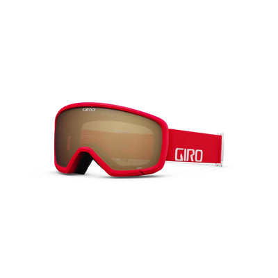 Giro Junior's Stomp Goggles with Amber Rose Lens 2025 RED