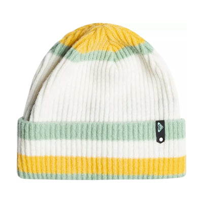 Roxy Skiwear Women's Gold Hope Beanie 2024 EGRET