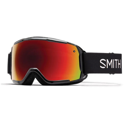 Smith Junior's Grom Goggles 2025 BLACK / RED SOL-X MIRROR