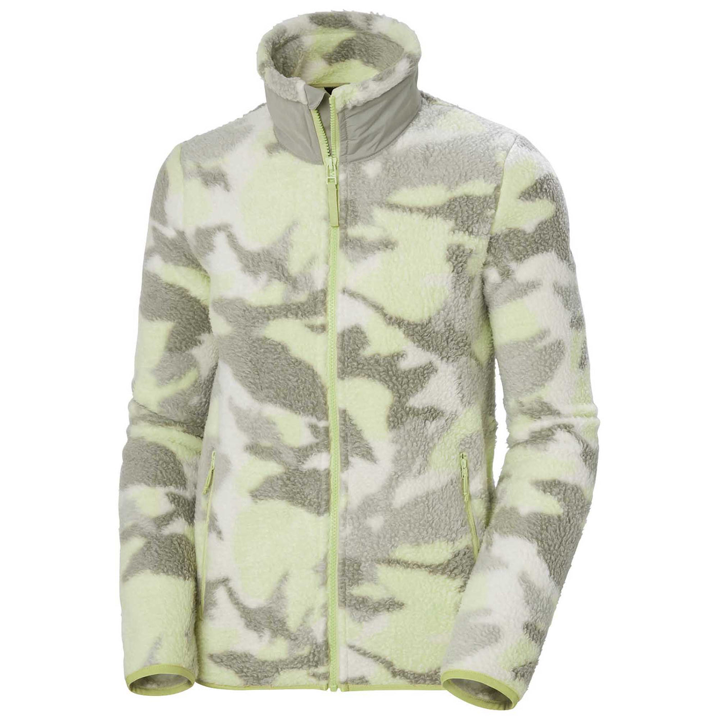 Helly Hansen Women's Imperial Printed Pile Fleece Jacket 2024 ICED MATCHA