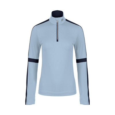 KJUS Women's Race Midlayer Half Zip 2024 ICY BLUE